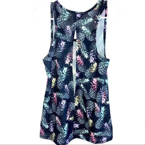 Jessica Simpson Pineapple Workout Tank Size Small - Picture 2 of 5